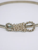 Rope Knot Stretch Belt Accessory arcadeshops.com