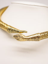 Whiting and Davis Mesh Serpant Choker Jewelry arcadeshops.com