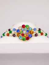 Moschino Pearl Bead Three Strand Necklace Accessory arcadeshops.com