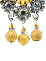 Lawrence Vrba Crystal Embellished Chandelier Earrings Accessory arcadeshops.com