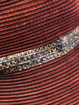 Patricia Underwood Corded Leather Hat Accessory arcadeshops.com