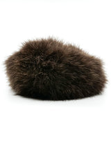 Marabou Feather Beret Accessory arcadeshops.com