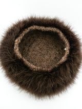 Marabou Feather Beret Accessory arcadeshops.com