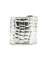 Alexis Kirk Croc Embossed Cuff Bracelet Accessory arcadeshops.com