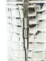 Alexis Kirk Croc Embossed Cuff Bracelet Accessory arcadeshops.com