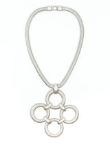 Modernist Rings Pendant Necklace Accessory arcadeshops.com