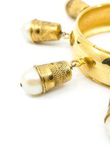 Moschino Thimble Fringed Bangle Accessory arcadeshops.com