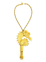 Kenneth Jay Lane Dragon Statement Necklace Accessory arcadeshops.com