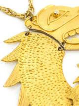 Kenneth Jay Lane Dragon Statement Necklace Accessory arcadeshops.com