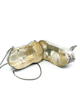 Silvertone Repoussé Cat Purse Accessory arcadeshops.com