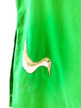 Bird Applique Wrap Skirt Bottom arcadeshops.com