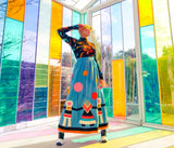 Issey Miyake Floral Pleated Top Top arcadeshops.com