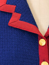 Chanel Ribbon Trimmed Tweed Jacket Jacket arcadeshops.com