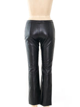 Versace Jeans Motorcycle Leather Pants Bottom arcadeshops.com