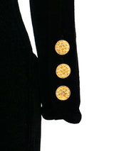 1990 Chanel Chenille Bodycon Dress Dress arcadeshops.com