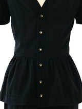 1995 Chanel Peplum Ensemble Suit arcadeshops.com