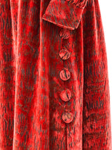 Christian Dior Velvet Burnout Dress Dress arcadeshops.com