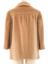 Galanos Camel Teddy Coat Outerwear arcadeshops.com