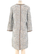 Bill Blass Tinsel and Crystal Embellished Dress Dress arcadeshops.com