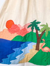 1970's Beach Applique Ensemble Two Piece arcadeshops.com