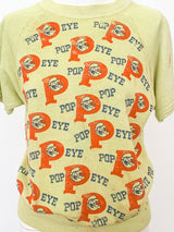1950s Popeye Sweatshirt T-shirt arcadeshops.com