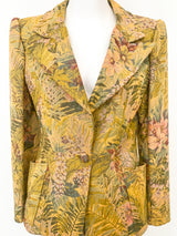 1970s Ungaro Tapestry Blazer Jacket arcadeshops.com