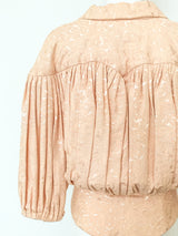 Norma Kamali Brocade Bed Jacket Jacket arcadeshops.com