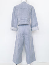 Etienne Aigner Chambray Ensemble Two Piece arcadeshops.com