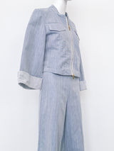 Etienne Aigner Chambray Ensemble Two Piece arcadeshops.com
