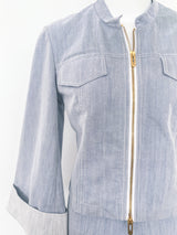 Etienne Aigner Chambray Ensemble Two Piece arcadeshops.com