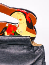 Moon Bags Needlepoint Portrait Bag Accessory arcadeshops.com