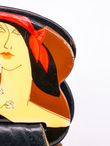 Moon Bags Needlepoint Portrait Bag Accessory arcadeshops.com