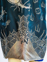 Dragon Embroidered Chinese Silk Robe Jacket arcadeshops.com