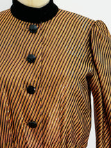 Givenchy Copper Lurex Dress Dress arcadeshops.com