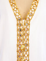 Givenchy Short Sleeved Jacket with Gold Rings Jacket arcadeshops.com