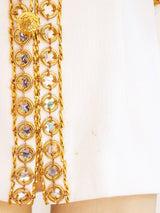 Givenchy Short Sleeved Jacket with Gold Rings Jacket arcadeshops.com