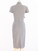 Christian Dior Houndstooth Dress Dress arcadeshops.com