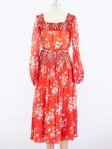 Yves Saint Laurent Peasant Ensemble Two Piece arcadeshops.com