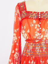 Yves Saint Laurent Peasant Ensemble Two Piece arcadeshops.com