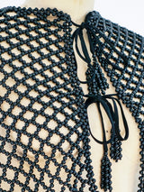 Black Bead Vest Top arcadeshops.com