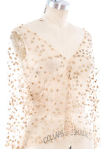 1997 Comme des Garcons Polka Dot Mesh Top Top arcadeshops.com