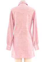 Yves Saint Laurent Chambray Shirt Dress Dress arcadeshops.com