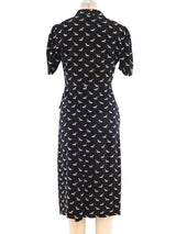 1940's Gazelle Embroidered Skirt Ensemble Suit arcadeshops.com