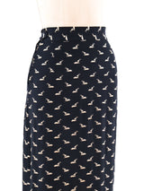 1940's Gazelle Embroidered Skirt Ensemble Suit arcadeshops.com