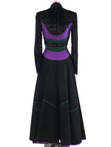 Geoffrey Beene Pieced Colorblock Gown Dress arcadeshops.com