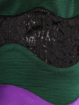 Geoffrey Beene Pieced Colorblock Gown Dress arcadeshops.com