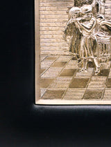 Renaissance Motif Top Handle Bag Accessory arcadeshops.com