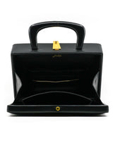 Top Handle Leather Box Bag Accessory arcadeshops.com