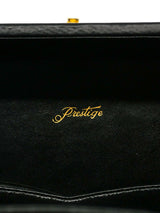 Top Handle Leather Box Bag Accessory arcadeshops.com