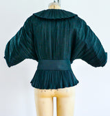 Krizia Pleated Architectural Top Top arcadeshops.com